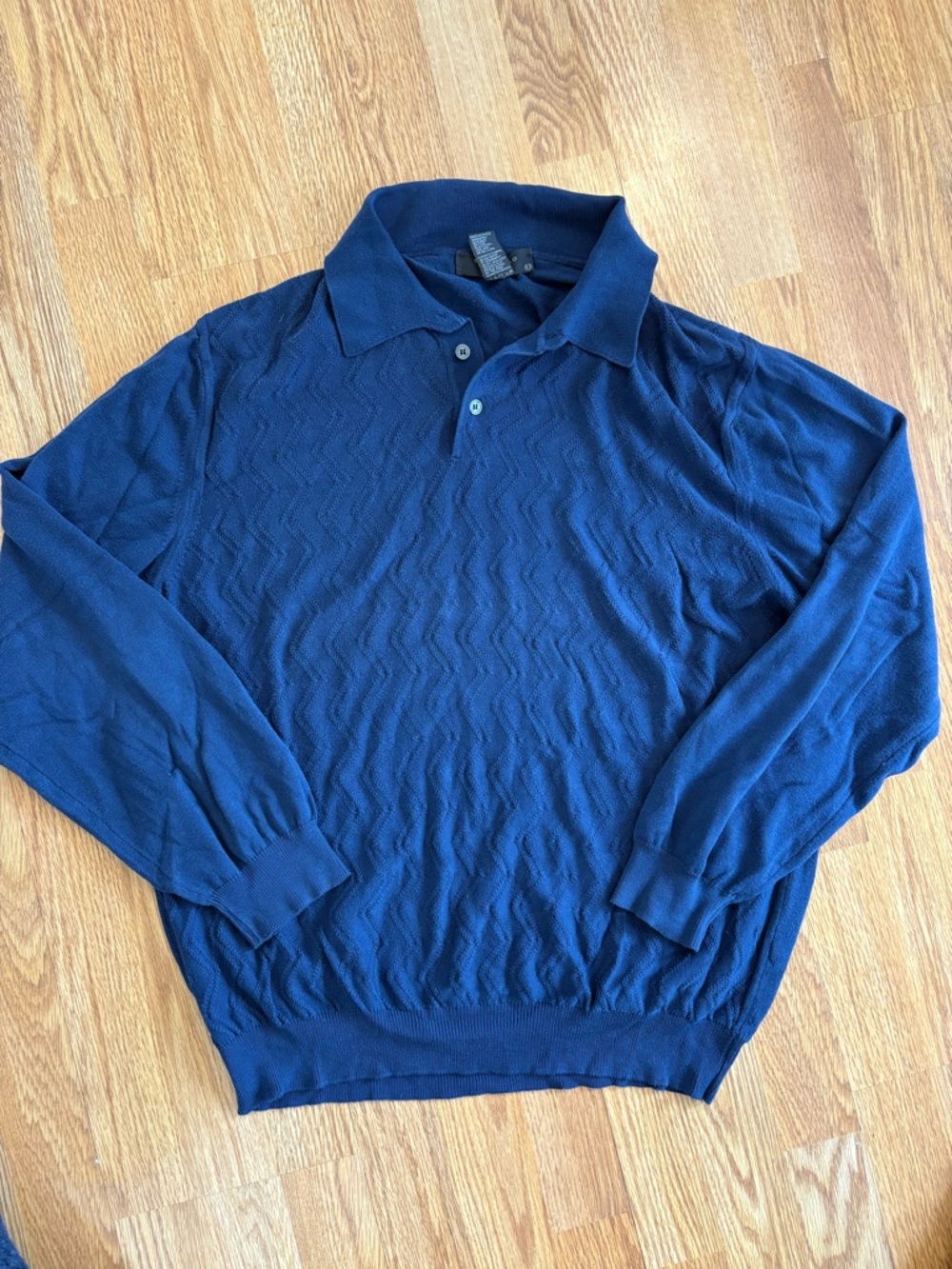 Vintage Italian Collared Long Sleeve